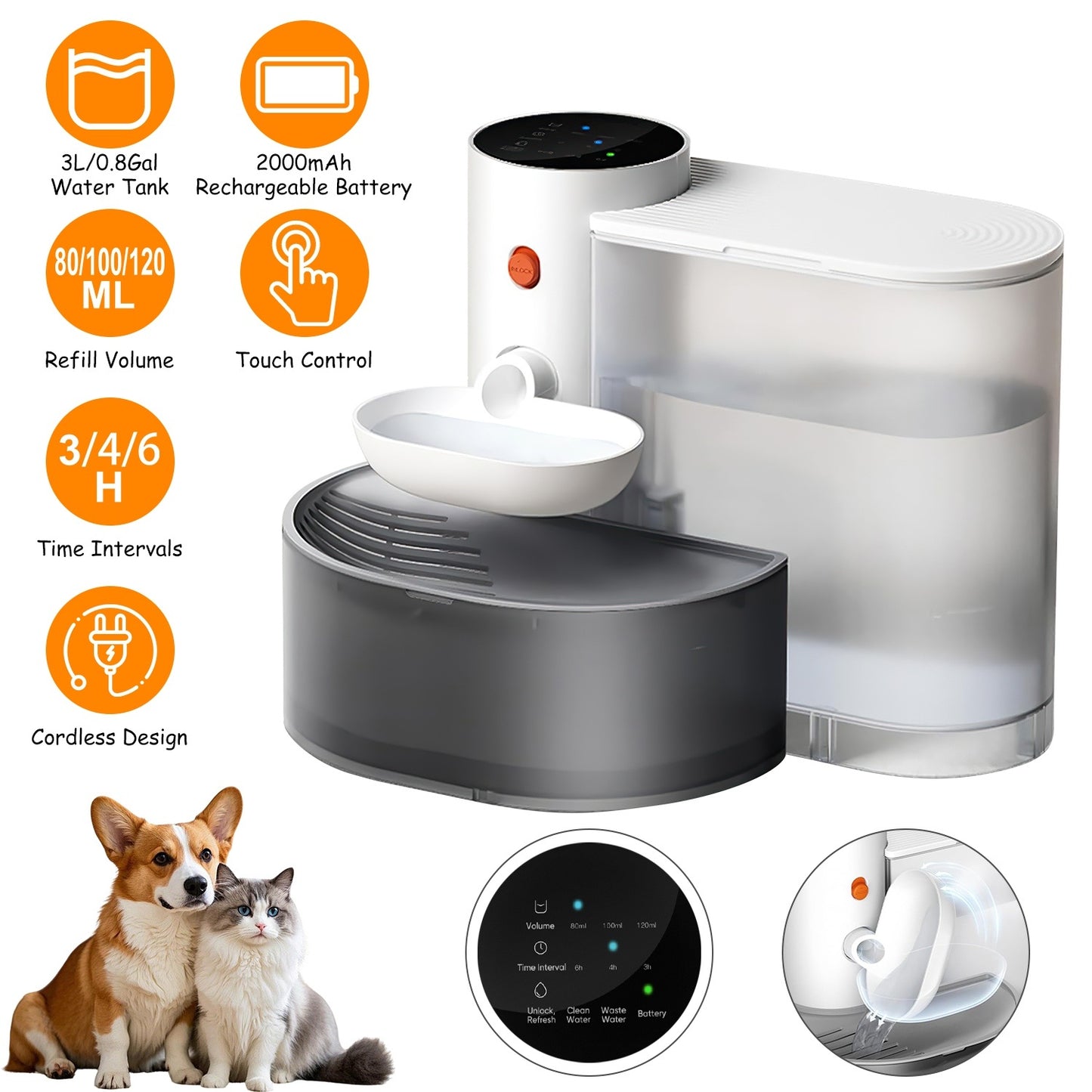 Smart Pet Water Fountain
