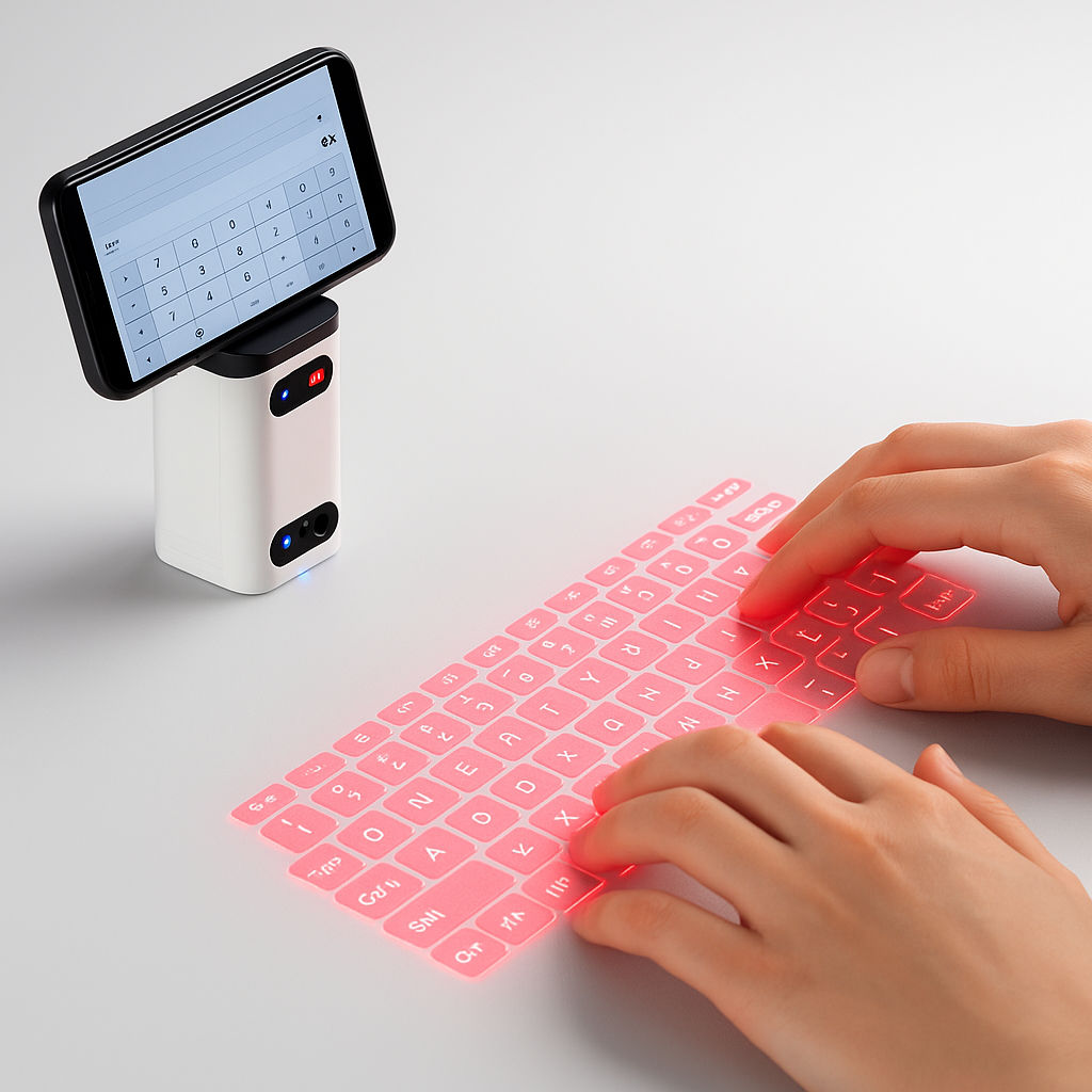 LEING FST Virtual Laser Wireless Keyboard