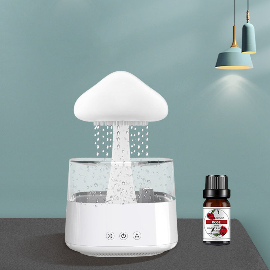 2-in-1 Rain Cloud Desk Humidifier