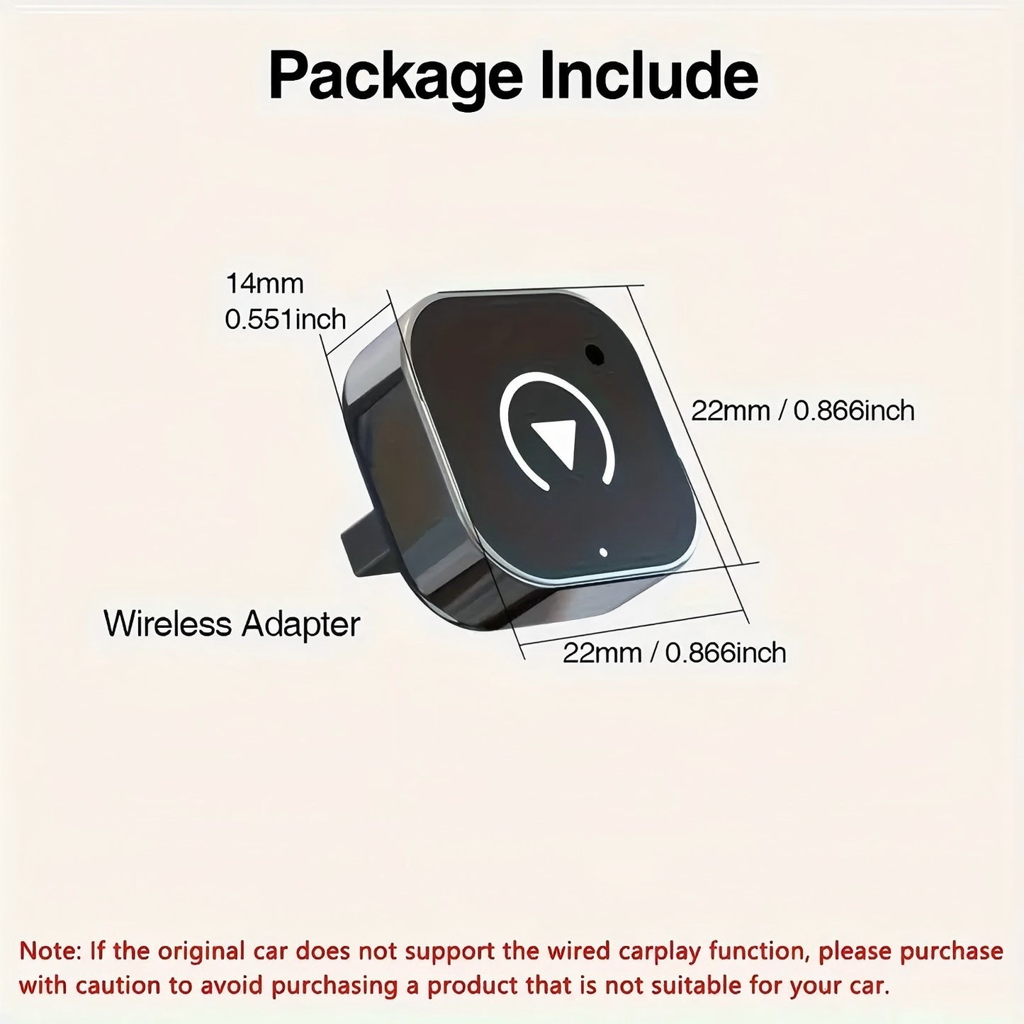 CarPlay Box Wired To Wireless Car