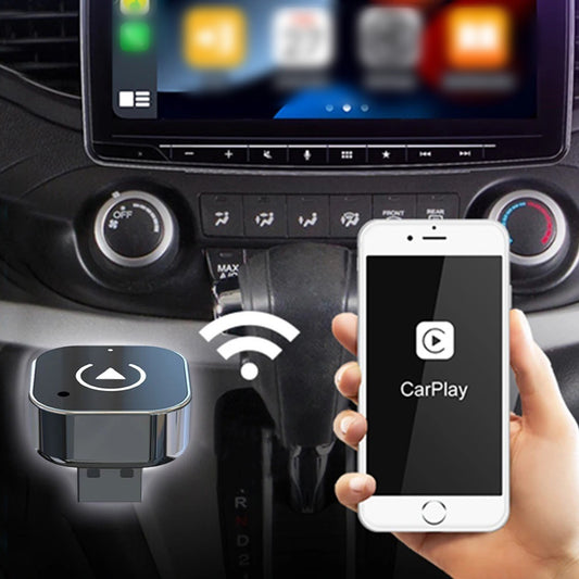 CarPlay Box Wired To Wireless Car
